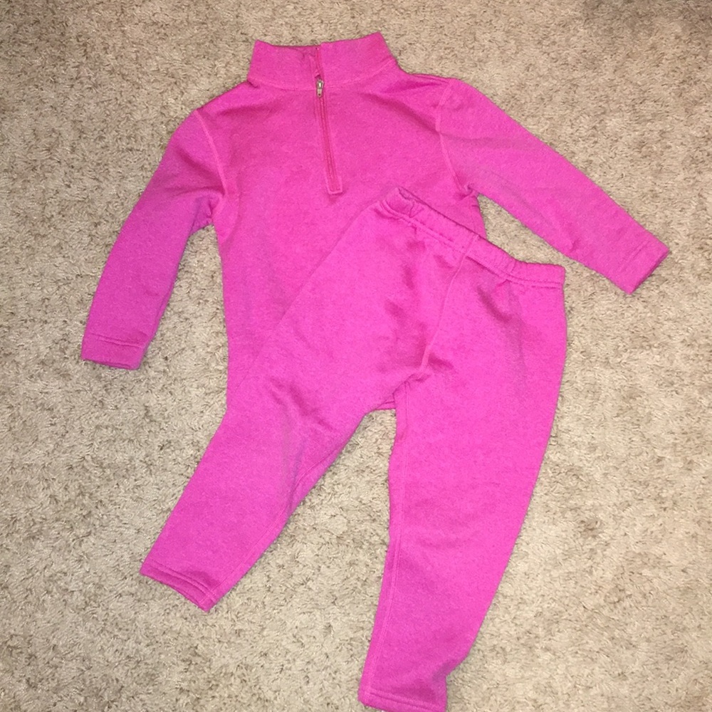 Obermyer thermal top and bottom. Toddler small(3t)